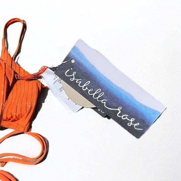 🌻NEW w/tags ISABELLA ROSE Angelica Triangle Bikini Top Size D Cup - Picture 11 of 11